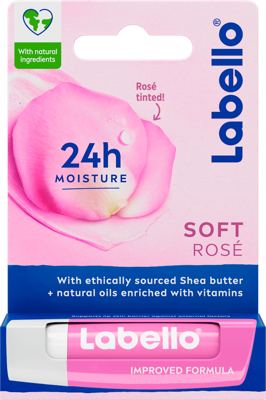 NIVEA LABELLO ROSE 4,8G