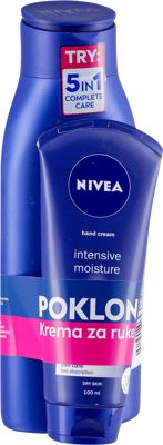 Mleko za telo Nivea 400ml+krema 100ml