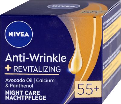 KREMA ZA LICE NOĆNA PROTIV BORA AWE 55+ NIVEA 50ML