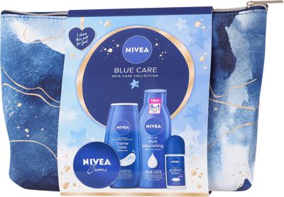 NIVEA XMAS BAG BLUE CARE SET