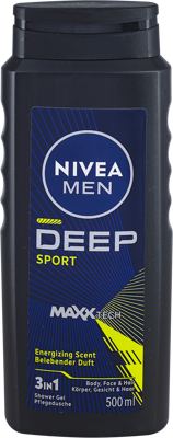 Gel za tus. Nivea Men Deep Sport 500ml