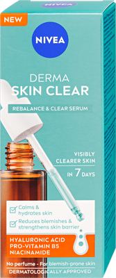 NIVEA DERMA rebalance&clear serum 30ml