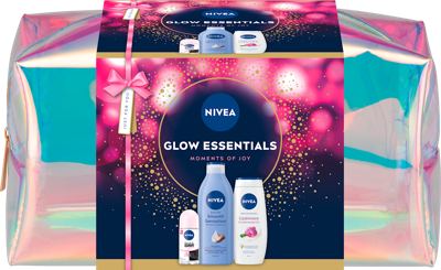 POKLON SET NIVEA 2025 GLOW ESSENTIALS BAG BEIERSDORF