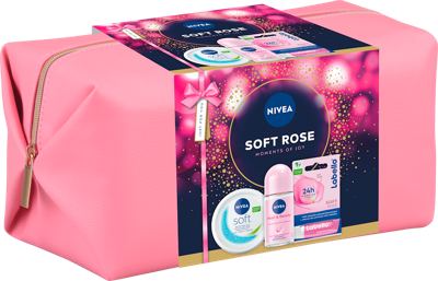 POKLON SET NIVEA 2025 SOFT ROSE BAG BEIERSDORF