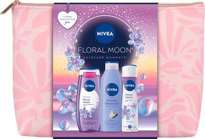 Set NIVEA Z Floral MOON (sg+bodymilk+deo+bag)