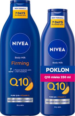 NIVEA Firm.Q10 mle.za zat.400ml+250ml gr