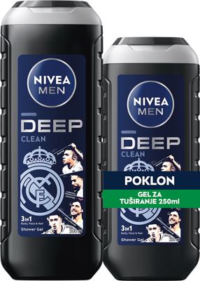 NIVEA MEN SH D.CL.500+250ML GR-STAND.-VAR.