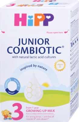 MLEKO ZA BEBE 3 JUNIOR COMBIOTIC 500GR 12M+ HIPP