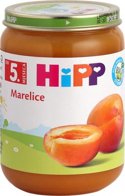 KAŠICA KAJSIJA 190GR HIPP