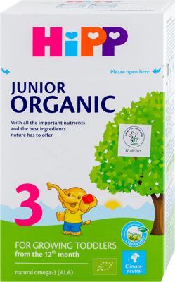 MLEKO ZAM JUNIOR ORG 3 500G HIPP