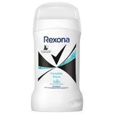 DEO STICK INVISIBLE AQUA 50ML REXONA