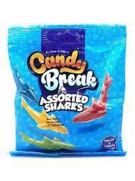 BOMBONE GUMENE SHARKS AF CANDY 100G