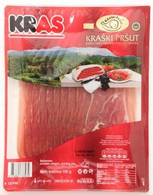 PRŠUT SLAJS KRAŠKI Z'DEZELE 100G