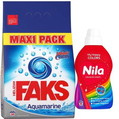 FAKS AQ 6.75kg /90wl+NILA COL 900ml GRATIS