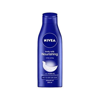 NIVEA BODY MILK 250ML RICH NOUR.