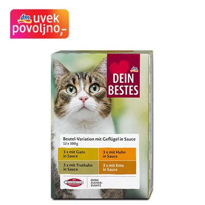 DB mačka perad/umak 12x100g T
