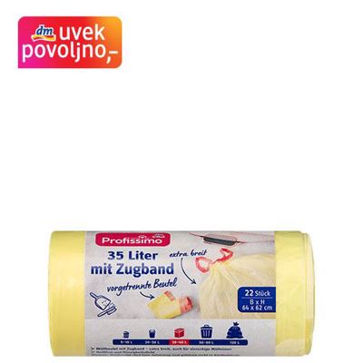 Profissimo kese/smeć sa trak.35l 22kom