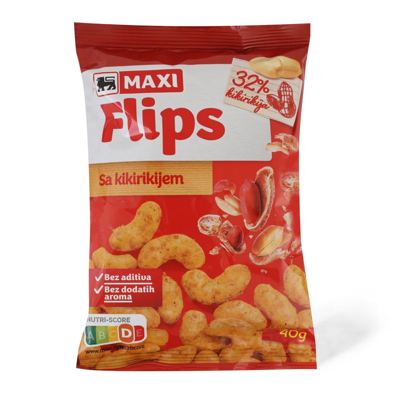 Flips kuglice kikiriki Fine crunchy 90g