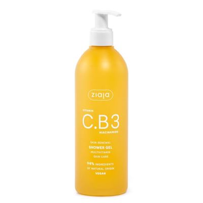 GEL ZA TUŠIRANJE VITAMIN C.B3 NIACINAMIDE 400ML ZIAJA
