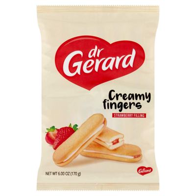 CREAMY FINGERS BISKVIT JAGODA 170g