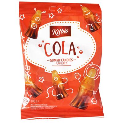 Bombone gumene Cola Kitbis 100g
