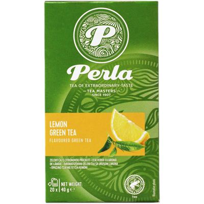 Caj zeleni sa limunom Perla 40g