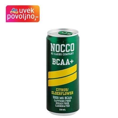 *POLLEO BCAA+ NOCCO 330ML CITRUS/ELDERFLOWER -24/1-