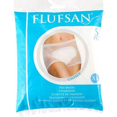 FLUFSAN hig.mrežaste gaćice XL5kom.