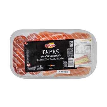 TAPAS MIX 120GR ELPOZO