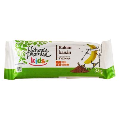 Bar kakao,banana NP Kids 33g