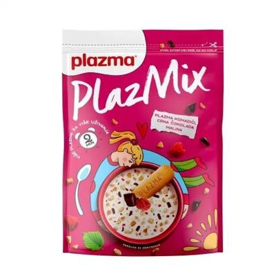 Keks Plazmix Sa Komadićima Keksa, Crne Cokol I Maline Bambi 350 g