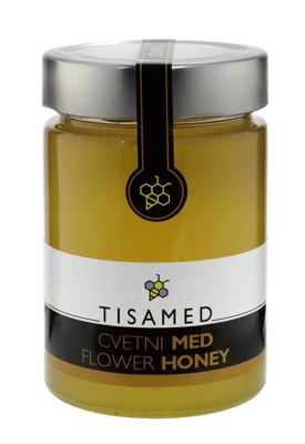 TISAMED CVETNI MED 450G TISACOOP
