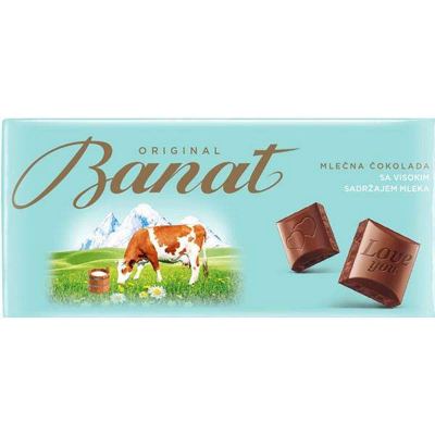 BANAT MLECNA COKOLADA 80GR