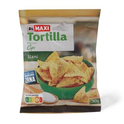 Tortilja chips slani Maxi 50g