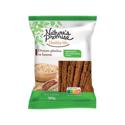 Ovsene plocice sa lanom NP 300g