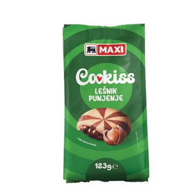 Cookiss lesnik fil Maxi 123g