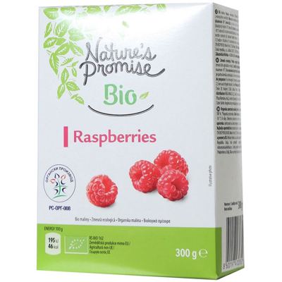 Zamrznuta BIO malina NP 300g