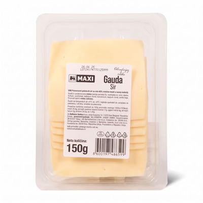 Sir Gauda 48% Maxi 150g slajs