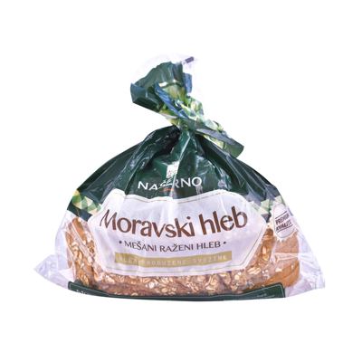HLEB MORAVSKI REZANI 350G GRANO DOR