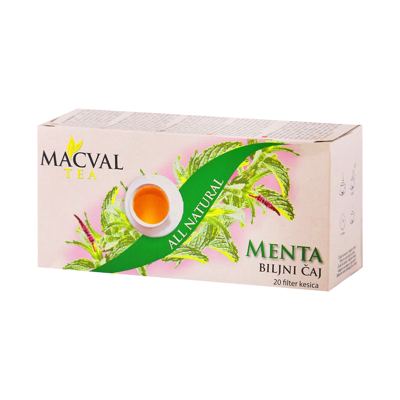 MACVAL ALL NATURAL CAJ MENTA