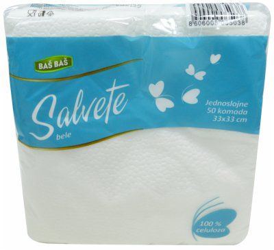 SALVETE 1SL BELE 33X33 BAŠ BAŠ 50/1