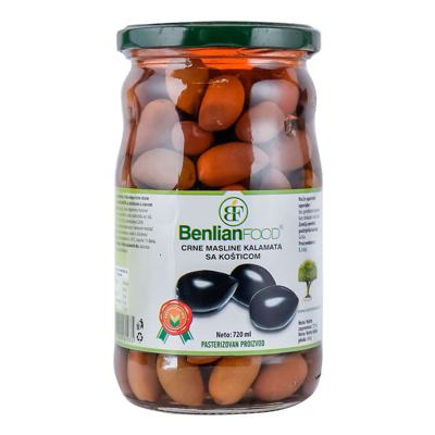 Maslina crna sa kost. 700g BF CK Kozmetik plus