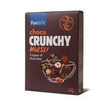 GRANOLA CRUNCHY CHOCO 250g FUN&FIT