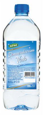 DEMINERALIZOVANA VODA BAŠ BAŠ 1L