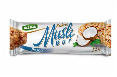ŽITNI BAR KOKOS BAŠ BAŠ 31G