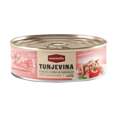 TUNJEVINA KOMADICI MONTE LLA U PARADAJZ SOSU 160G