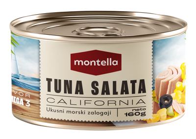 TUNA CALIFORNIA MONTELLA 160GR