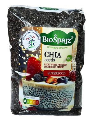 CHIA SEME BIO 400G BIO ŠPAJZ