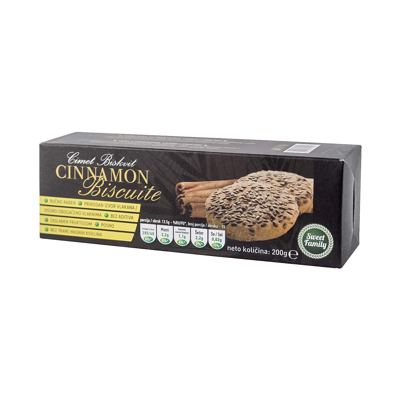 KEKS CINNAMON BISCUITE 200gr SWEET FAMILY