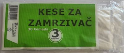 NIKSAN KESE ZA ZAMRZ.3KG DEBLJ